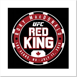 Red King Rory MacDonald Posters and Art